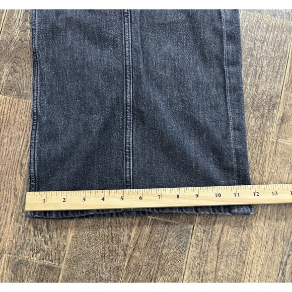 The Drop Jeans Frida Wide Leg Women's Size 25 (24x29) Stone Washed Black NWT - Picture 3 of 11